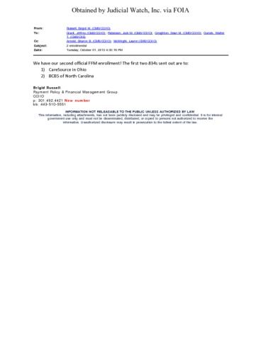 Page 1: Healthcare.gov Rollout Stats – 90