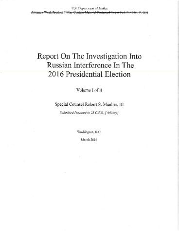mueller report download pdf department of justice