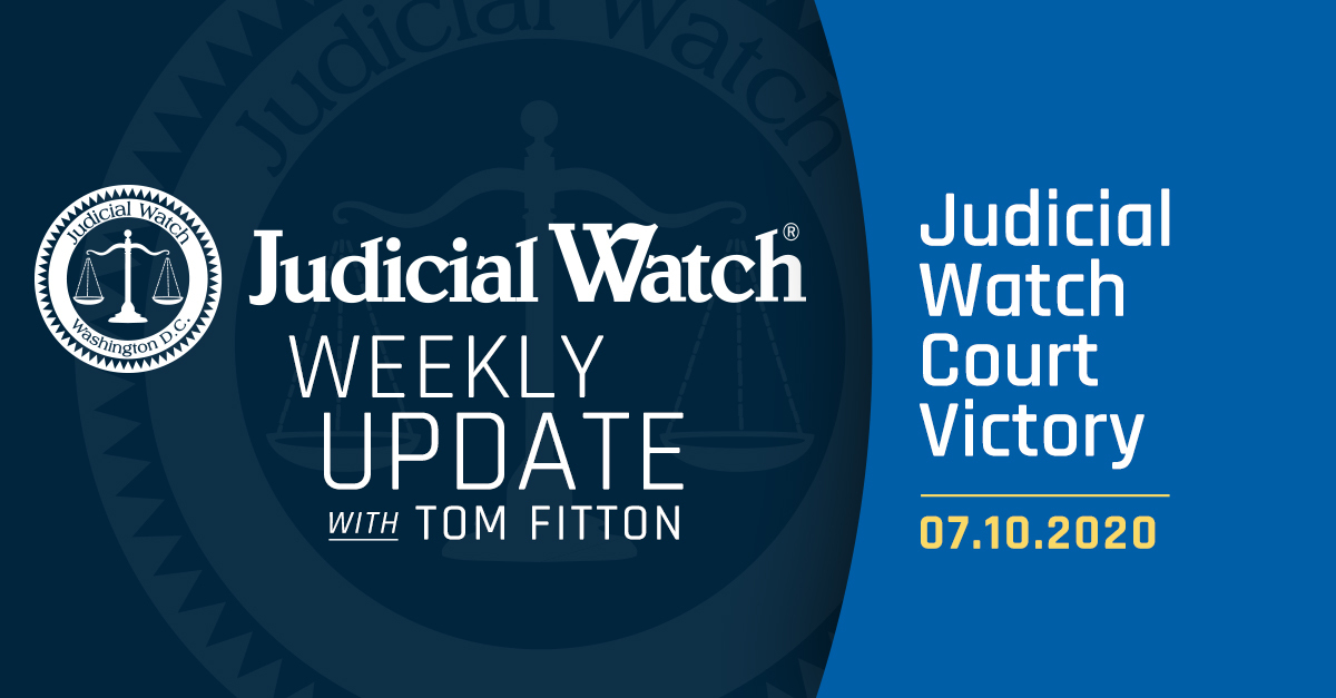 Judicial Watch Court Victory Judicial Watch