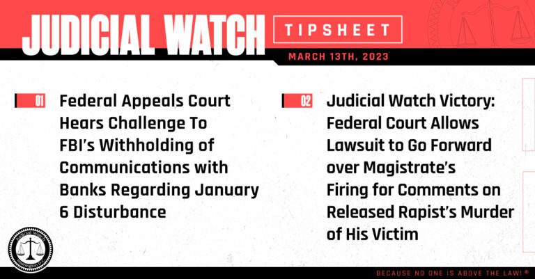 More Abusive FBI Spying? Court Update! - Judicial Watch