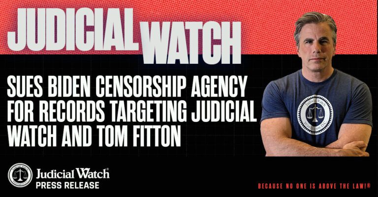 Tom Fitton pr