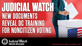 Judicial Watch: New Documents Reveal DC Training for Noncitizen Voting