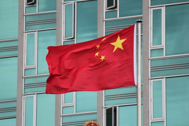china flag flicker