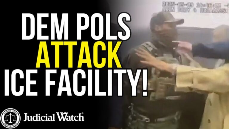 Dem Pols Attack ICE Facility!  More Arrests Coming?