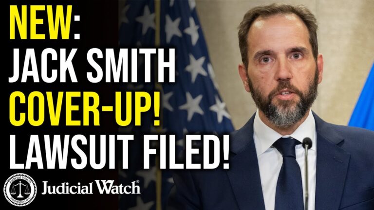 NEW: Jack Smith Cover-Up! Lawsuit Filed!
