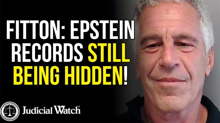 Fitton: Epstein Records STILL Being Hidden!