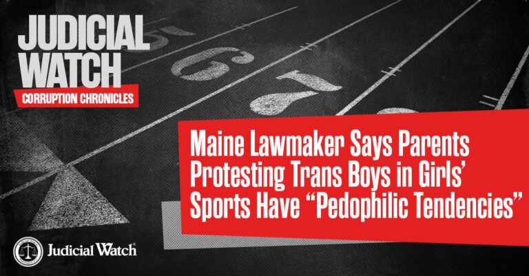 Maine Lawmaker Says Parents Protesting Trans Boys in Girls’ Sports Have “Pedophilic Tendencies”