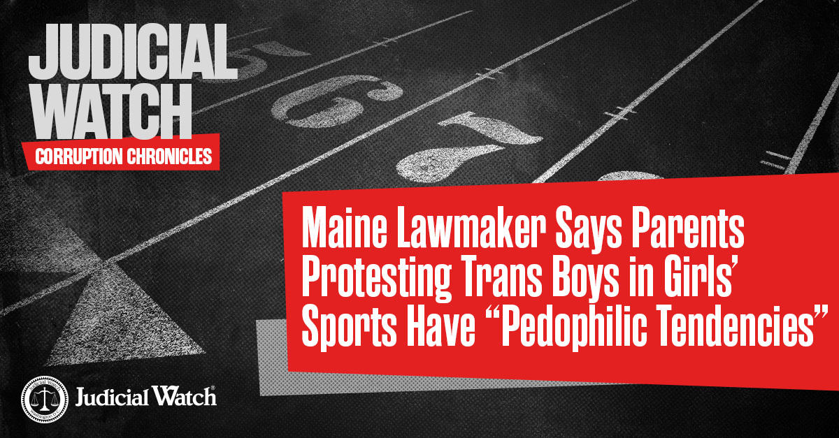Maine Lawmaker Says Parents Protesting Trans Boys in Girls’ Sports Have “Pedophilic Tendencies”