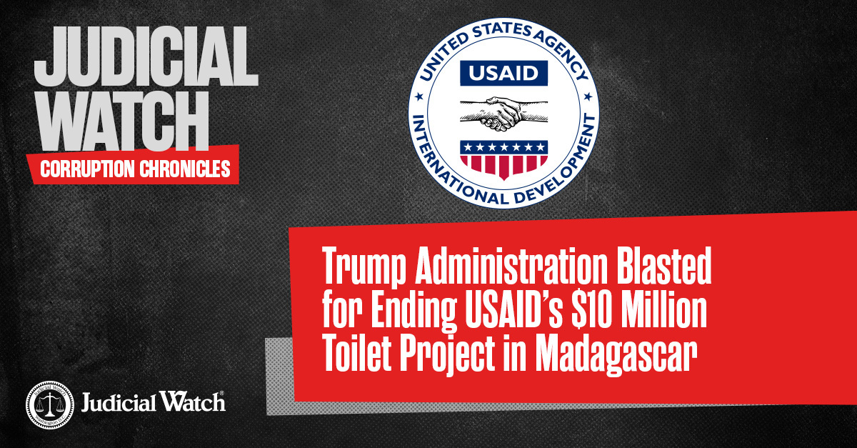 Trump Administration Blasted for Ending USAID’s $10 Million Toilet Project in Madagascar