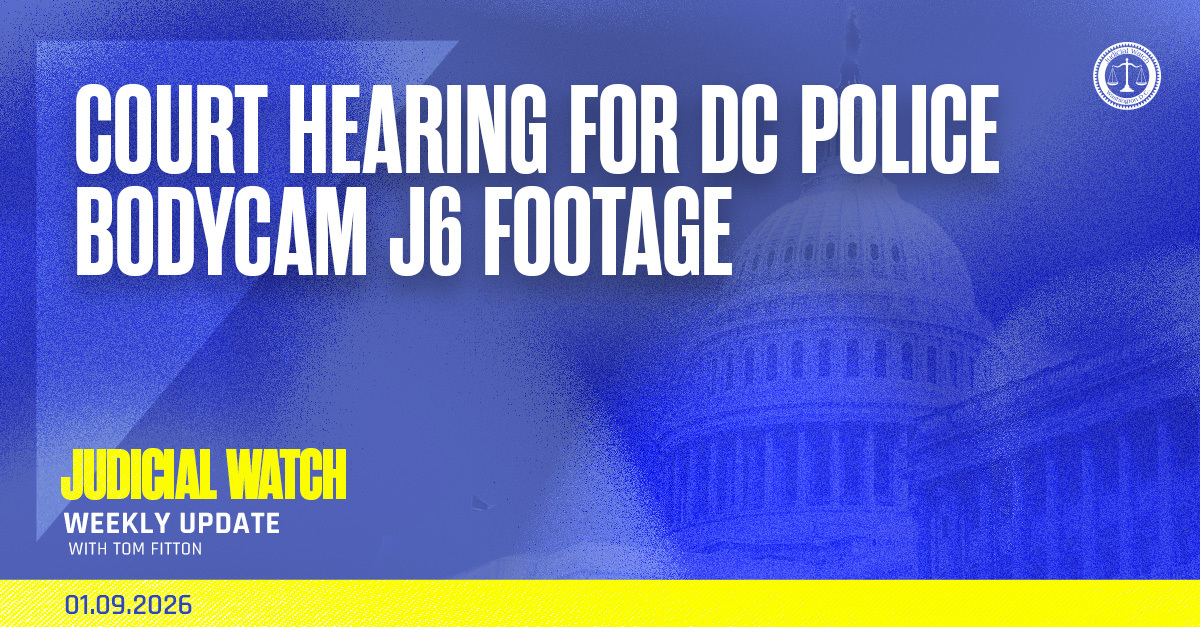 Court Hearing for DC Police Bodycam J6 Footage