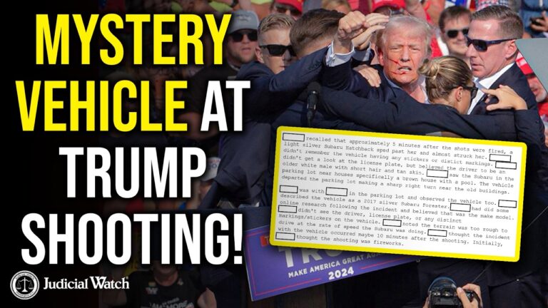 Mystery Driver Flees Scene of Trump Assassination Attempt!