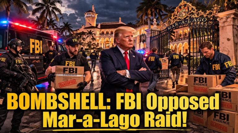 BOMBSHELL: FBI Opposed Mar-a-Lago Raid! FITTON for AG?