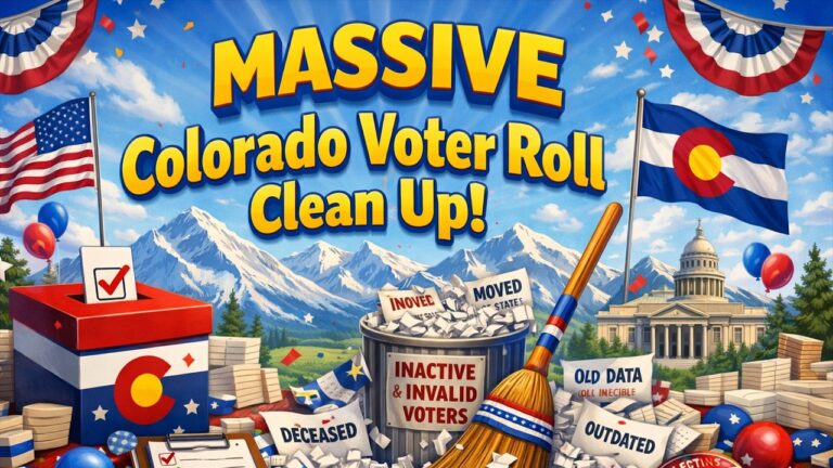 MASSIVE Colorado Voter Roll Clean Up!