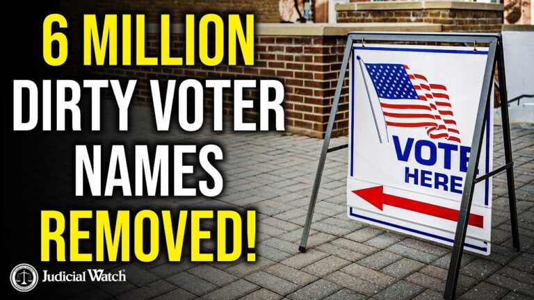 6 Million Dirty Voter Names Removed!