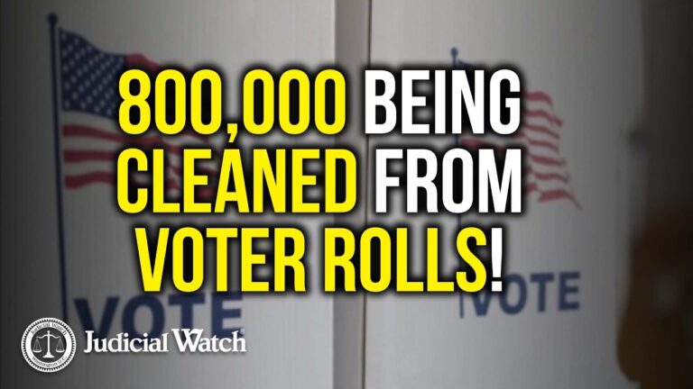 Judicial Watch Lawsuit Cleaning 800k Names from Oregon Voter Rolls