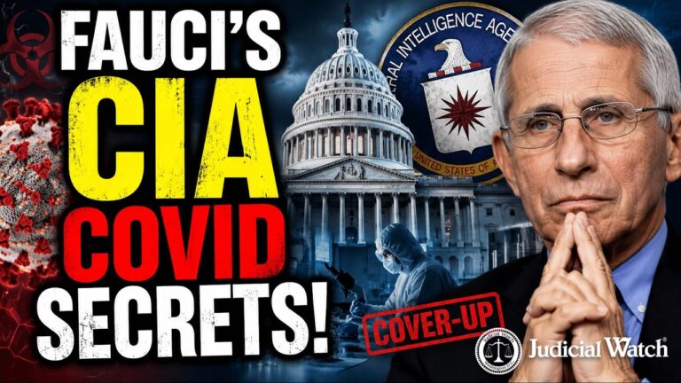 Judicial Watch SUES for Covid Truth
