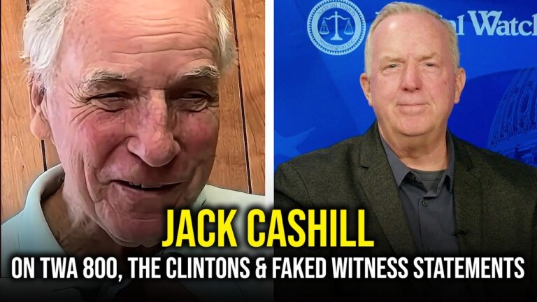 Jack Cashill on TWA 800, The Clintons & Faked Witness Statements