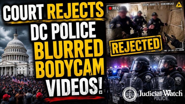 Americans Deserve to See D.C. Police January 6 Footage!