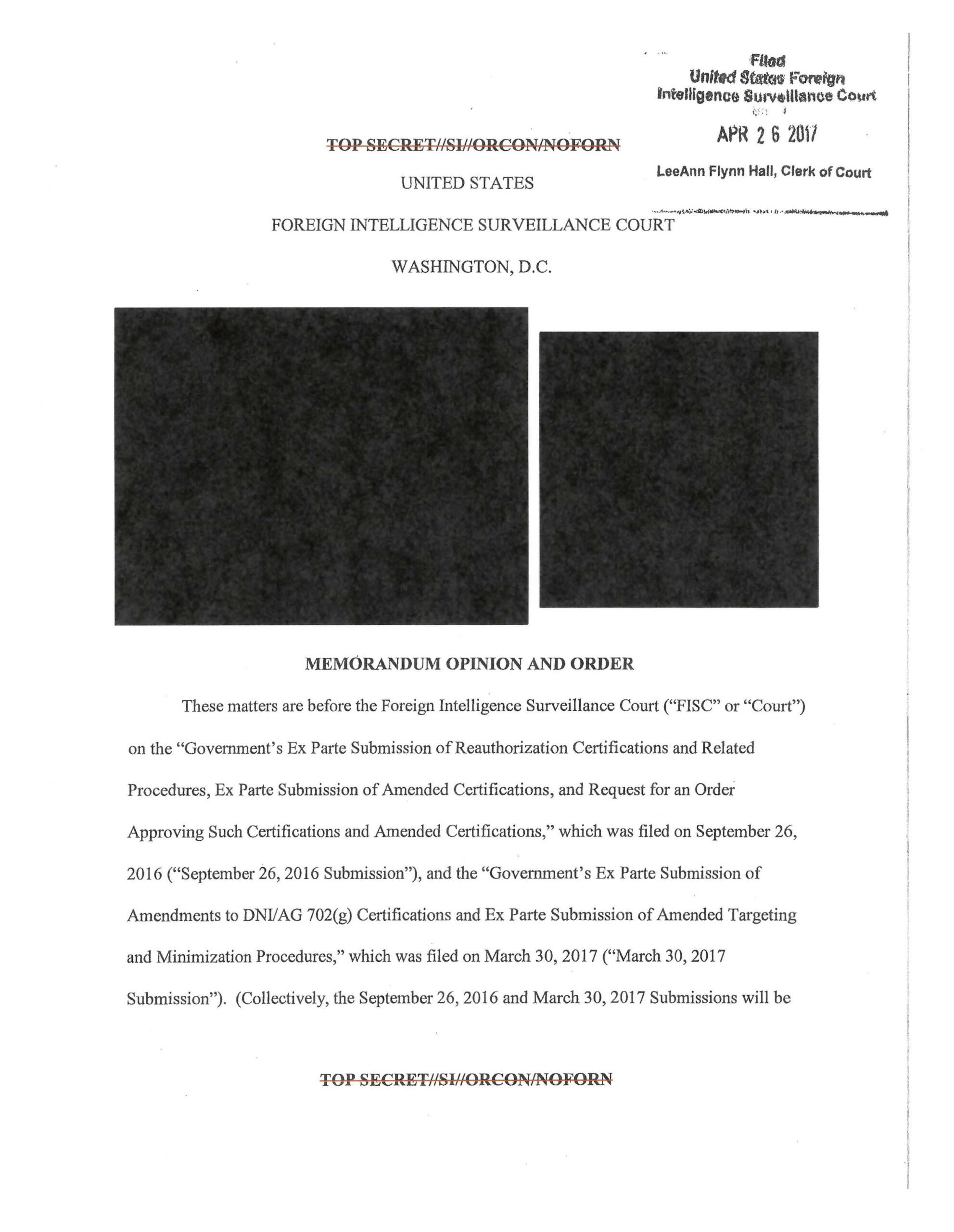 2017 FISA Court opinion 02407