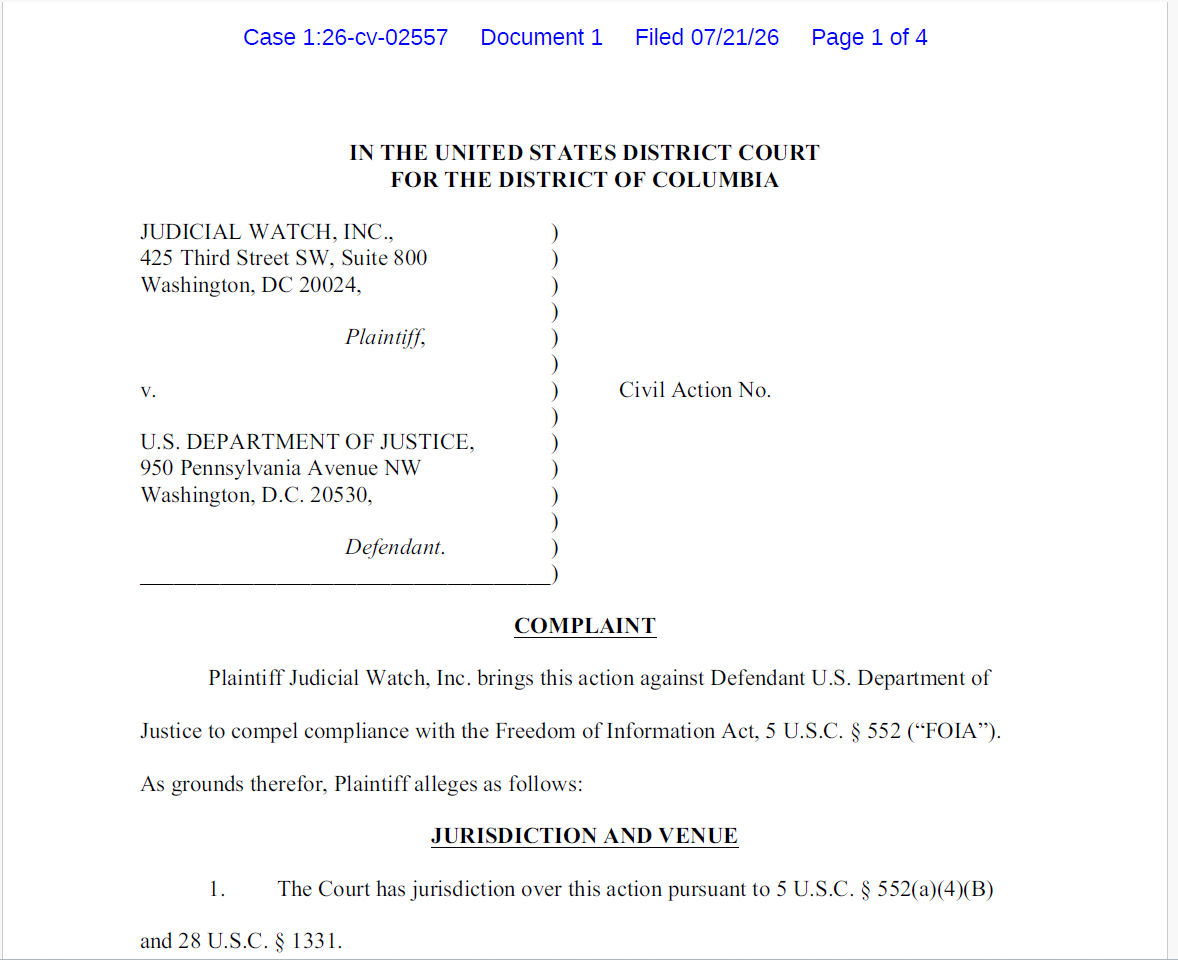 JW v DOJ J6 Tolls complaint 02557