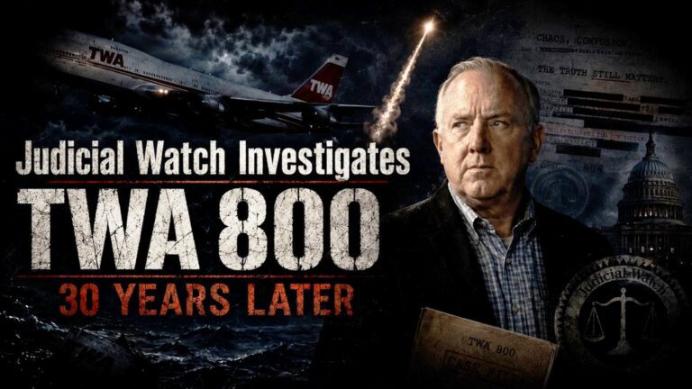 Coming July 17: Judicial Watch Investigates TWA 800 - 30 Years Later