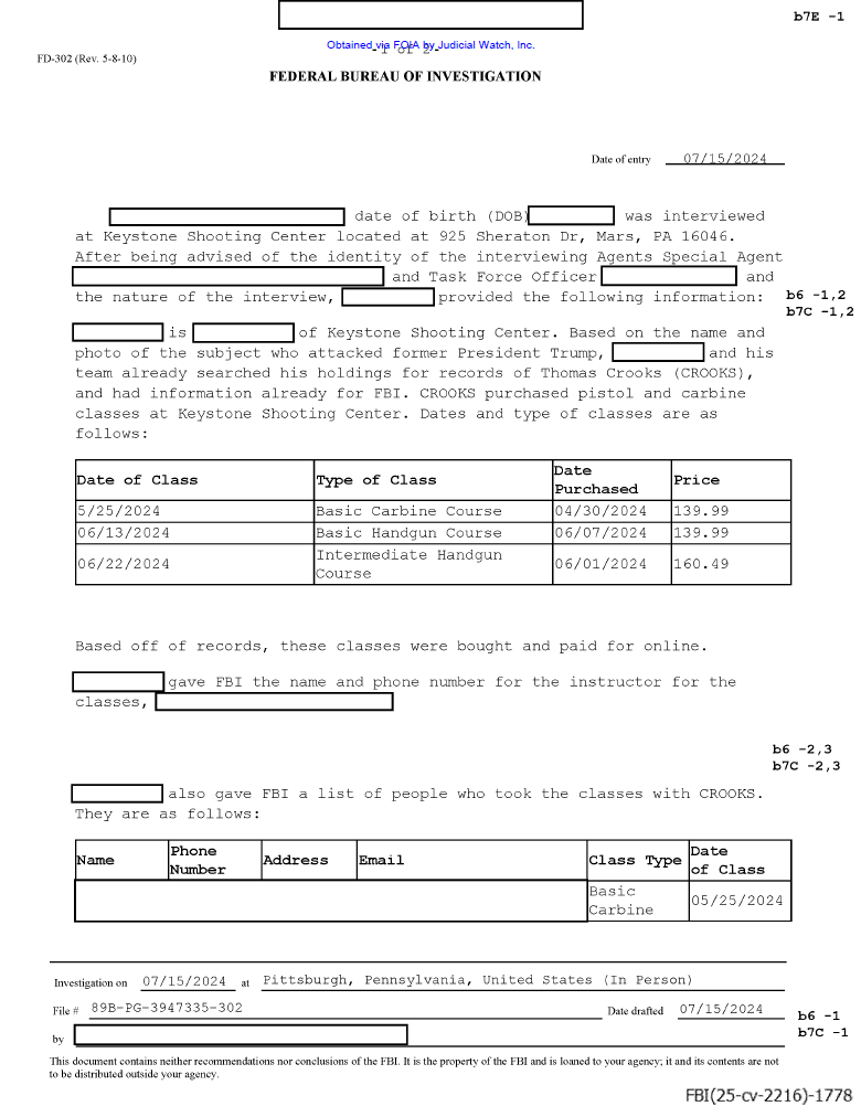 JW v DOJ Crooks prod 8 02216 pgs 6-7