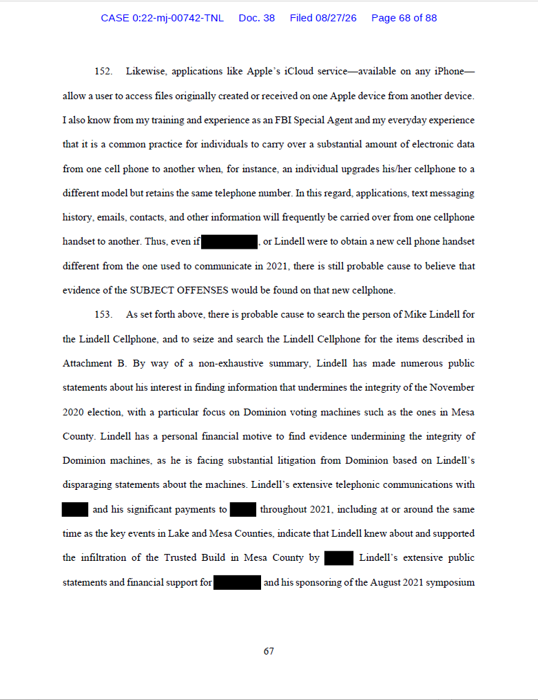 JW v U.S. District Court District of Minnesota Search Warrant Records 00742 pgs 68-69