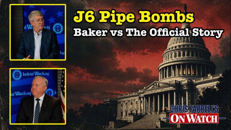 J6 Pipe Bombs: Baker vs The Official Story