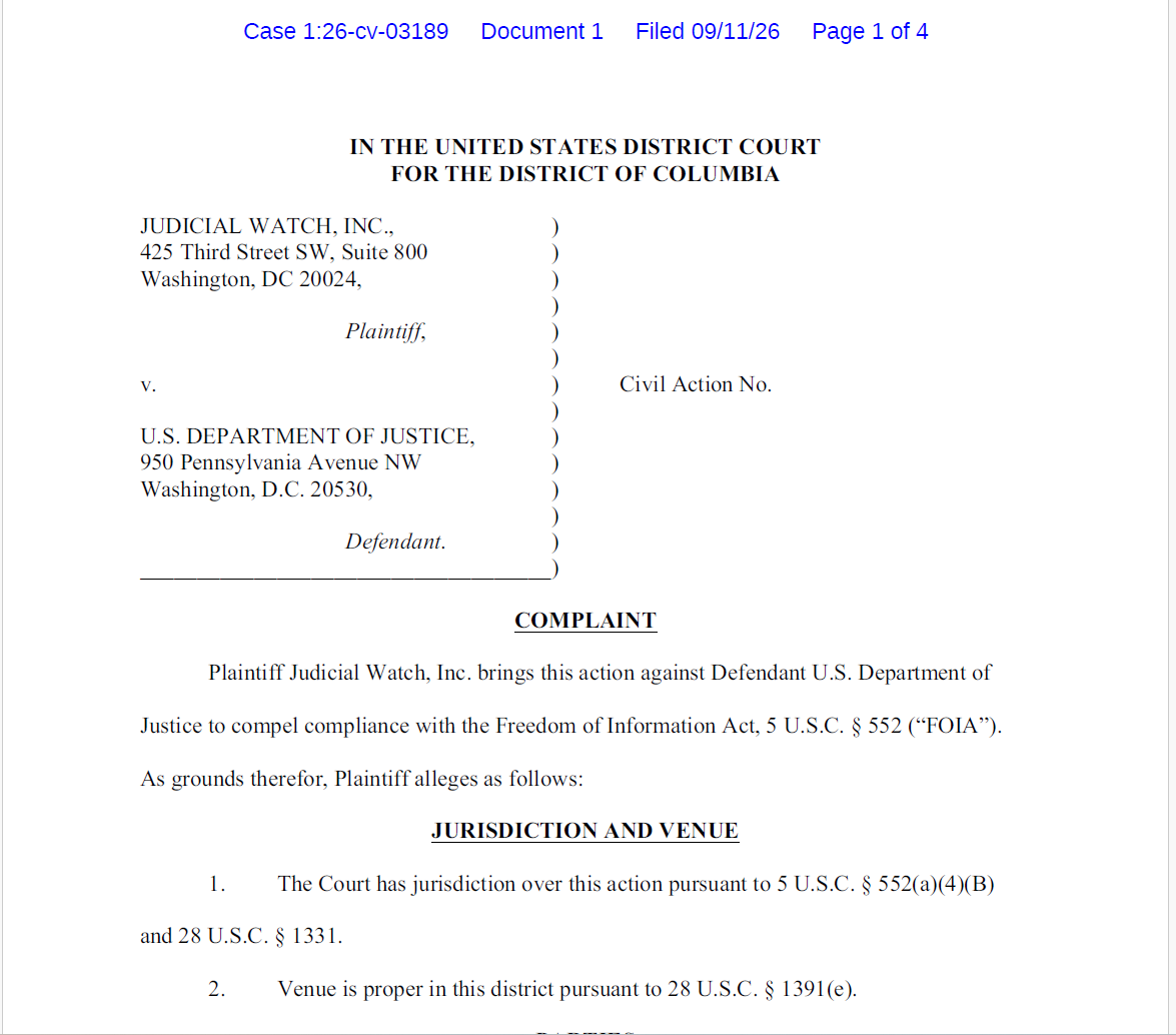 JW v DOJ Carol Howe complaint 03189