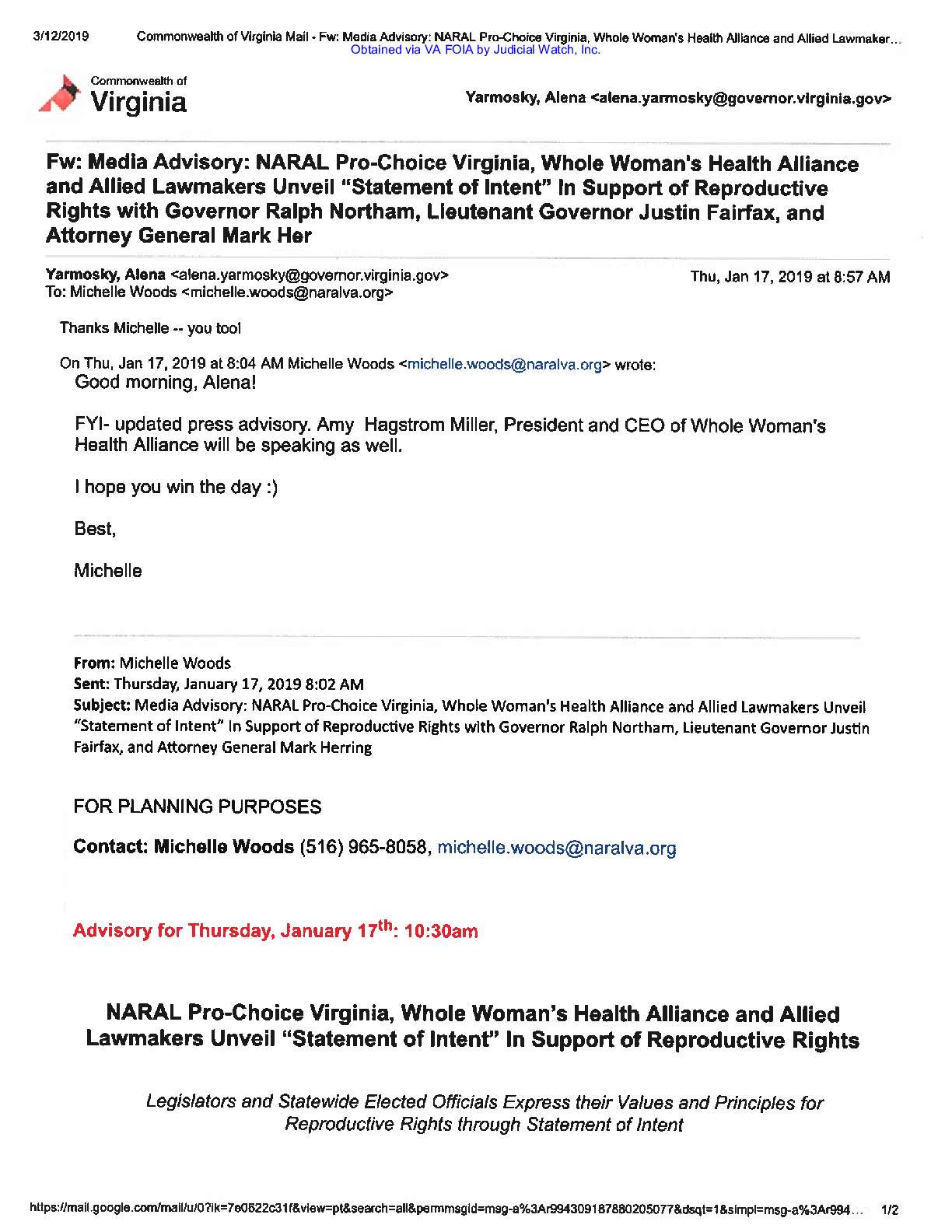 Northam abortion comments 2019 FOIA pg 26-27