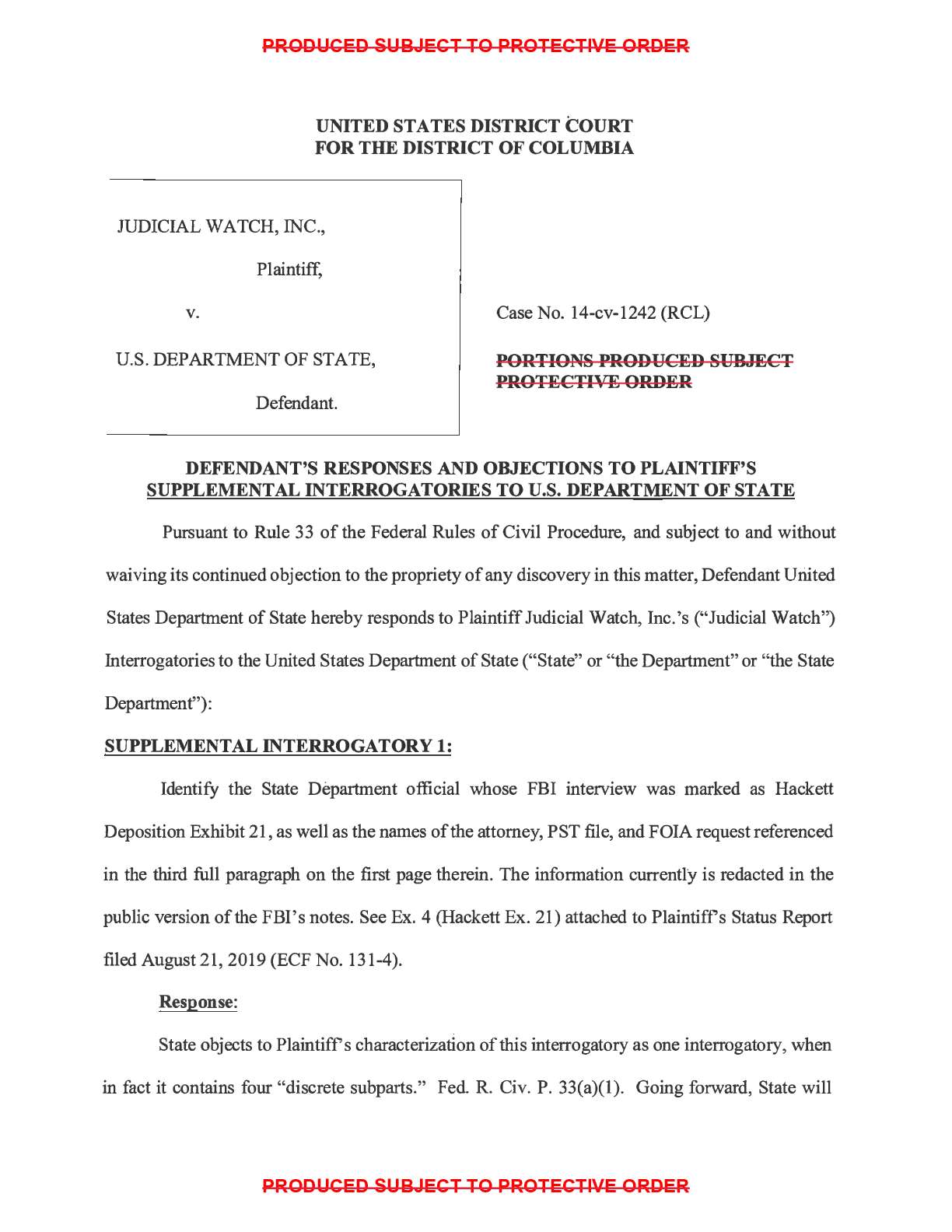 JW v. State State Dept Answers 01242