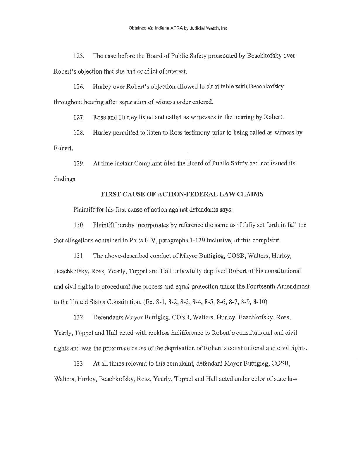 2019 South Bend Police Dept FOIA training records ...