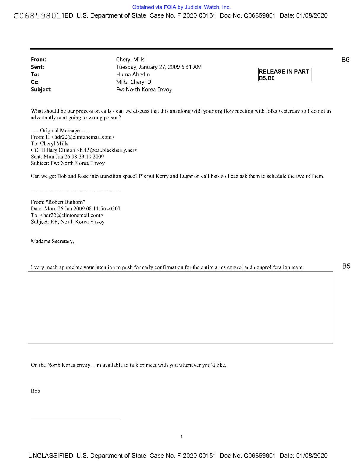 JW v. State FBI HRC emails 00687 Jan 2020 pgs 17-21
