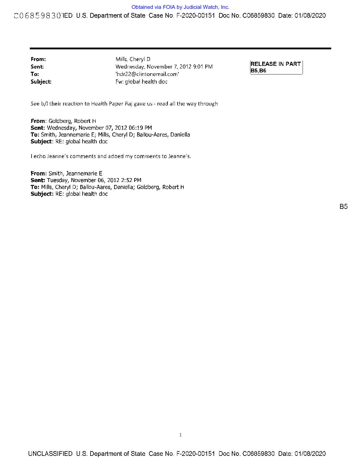 JW v. State FBI HRC emails 00687 Jan 2020 pgs 32-3...
