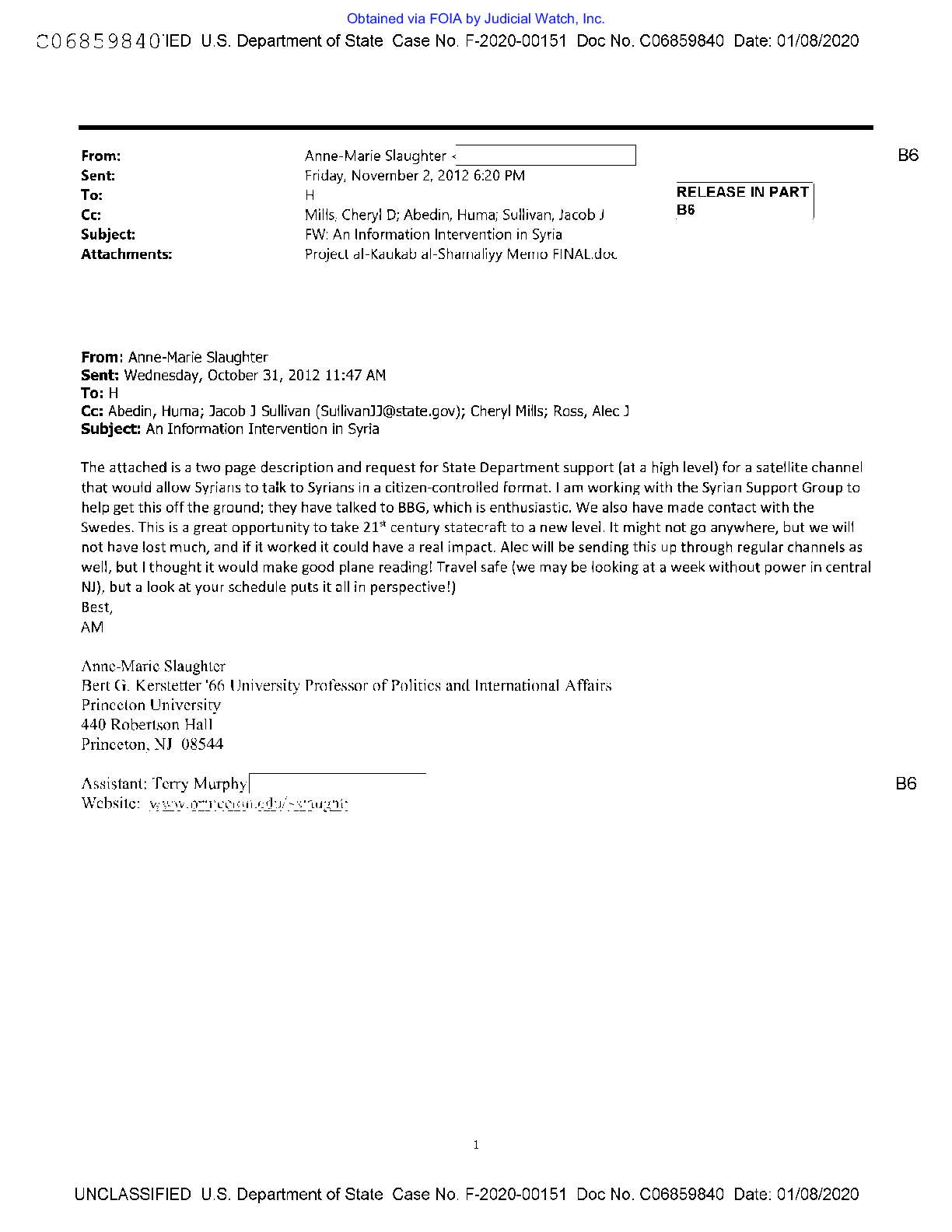 JW v. State FBI HRC emails 00687 Jan 2020 pg 34