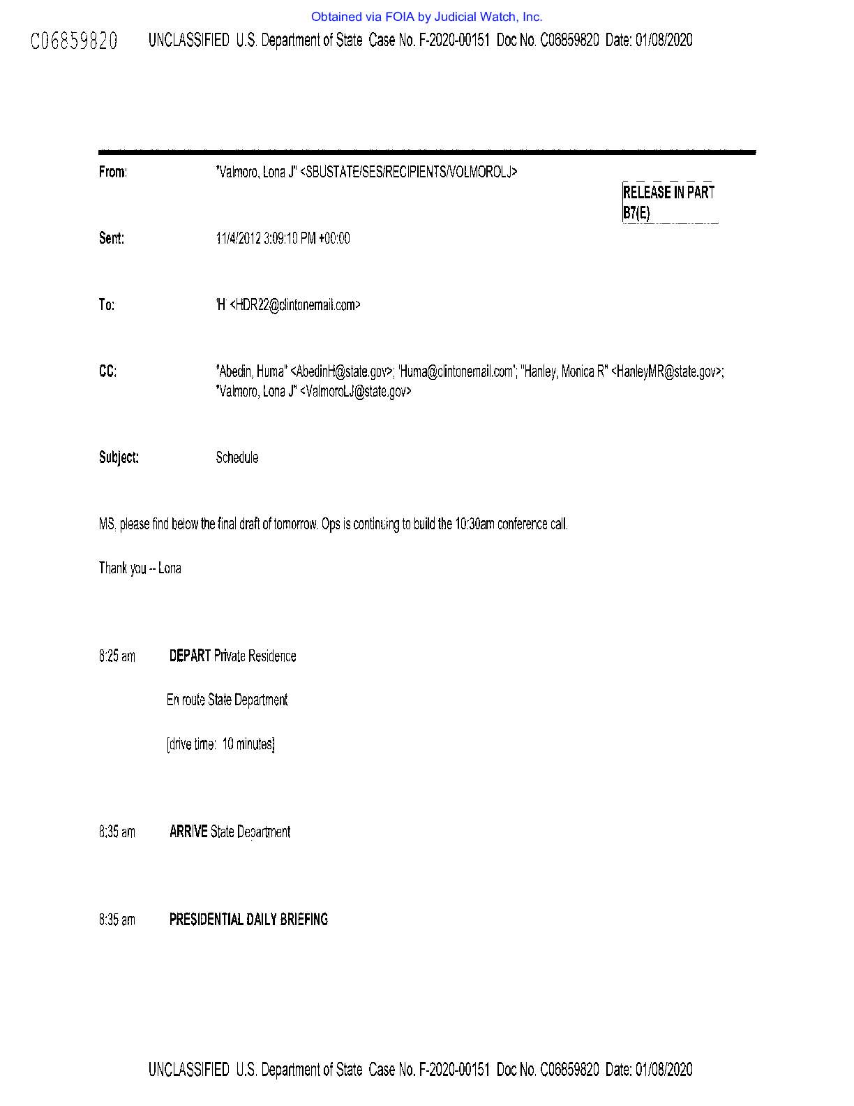 JW v. State FBI HRC emails 00687 Jan 2020 pgs 28-3...