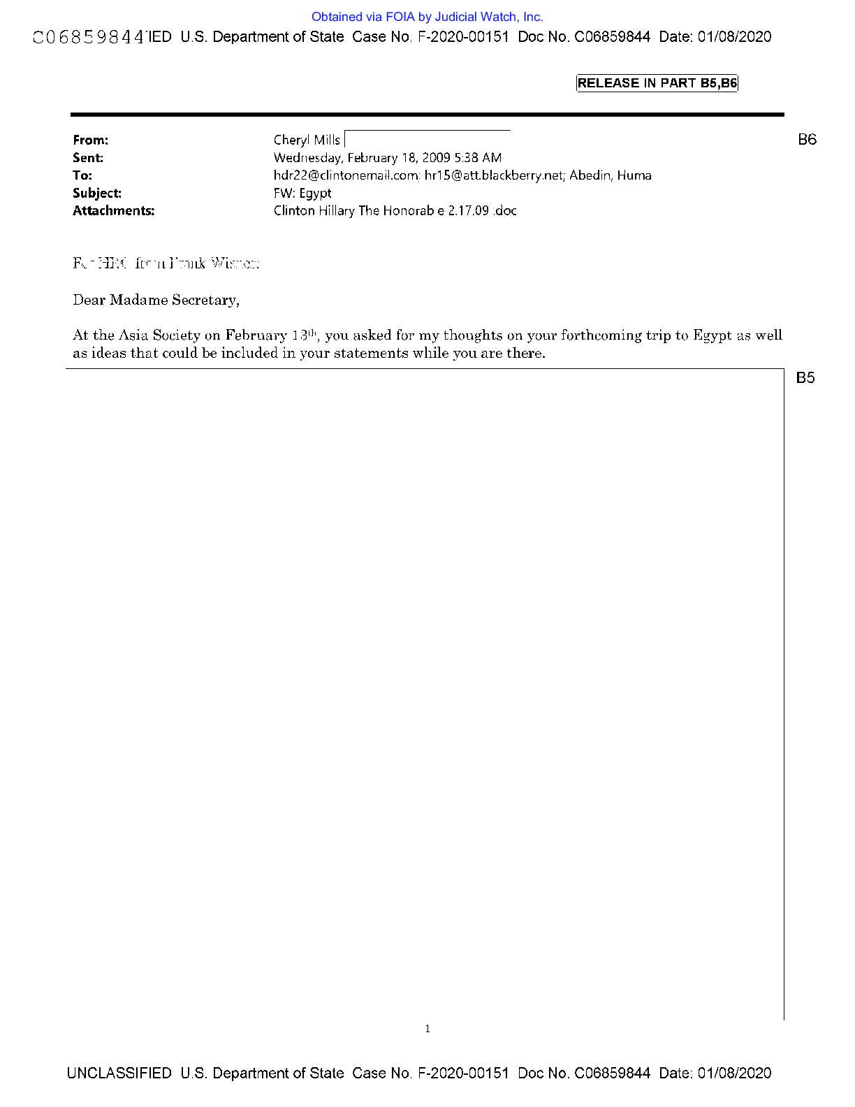 JW v. State FBI HRC emails 00687 Jan 2020 pgs 35-3...