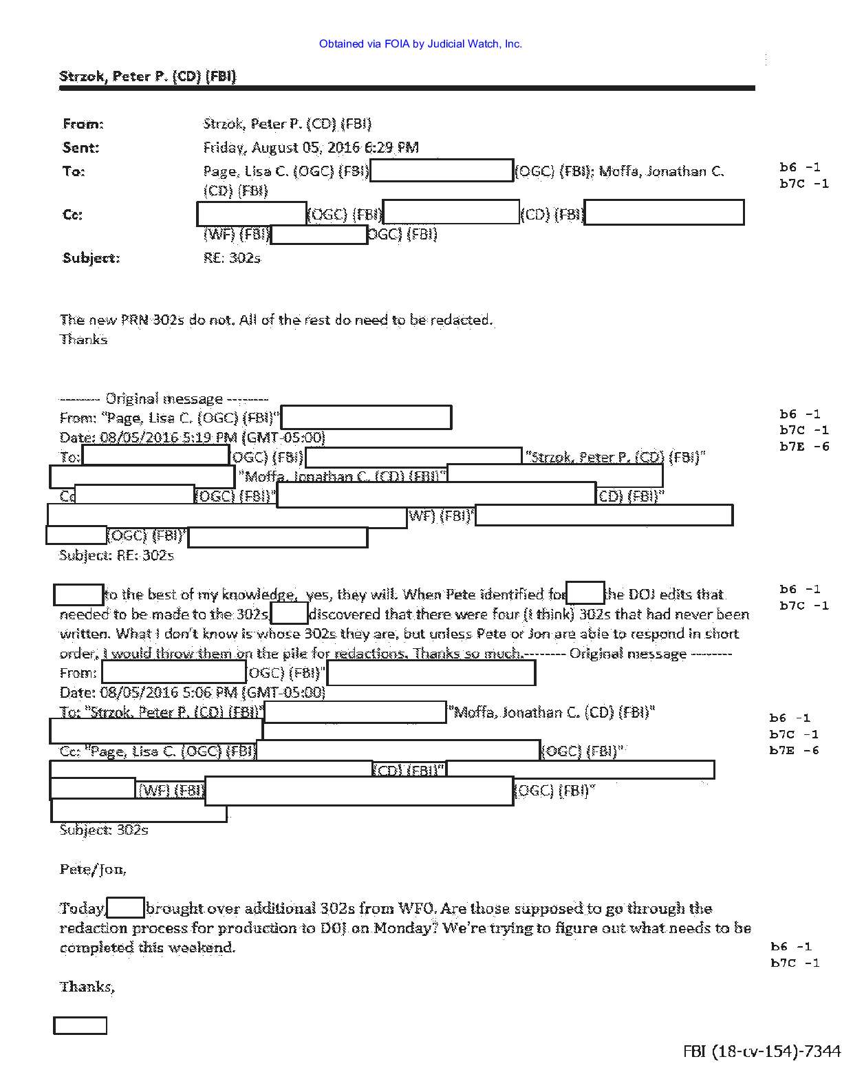 JW v DOJ Strzok Page Prod 16 00154 pgs 98-105