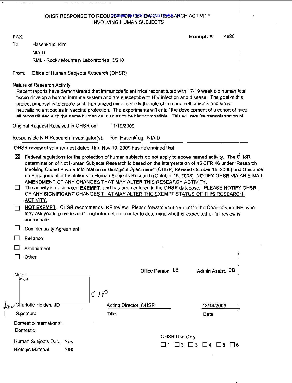 JW v HHS Humanized Mice prod 1 00876 pgs 31-36