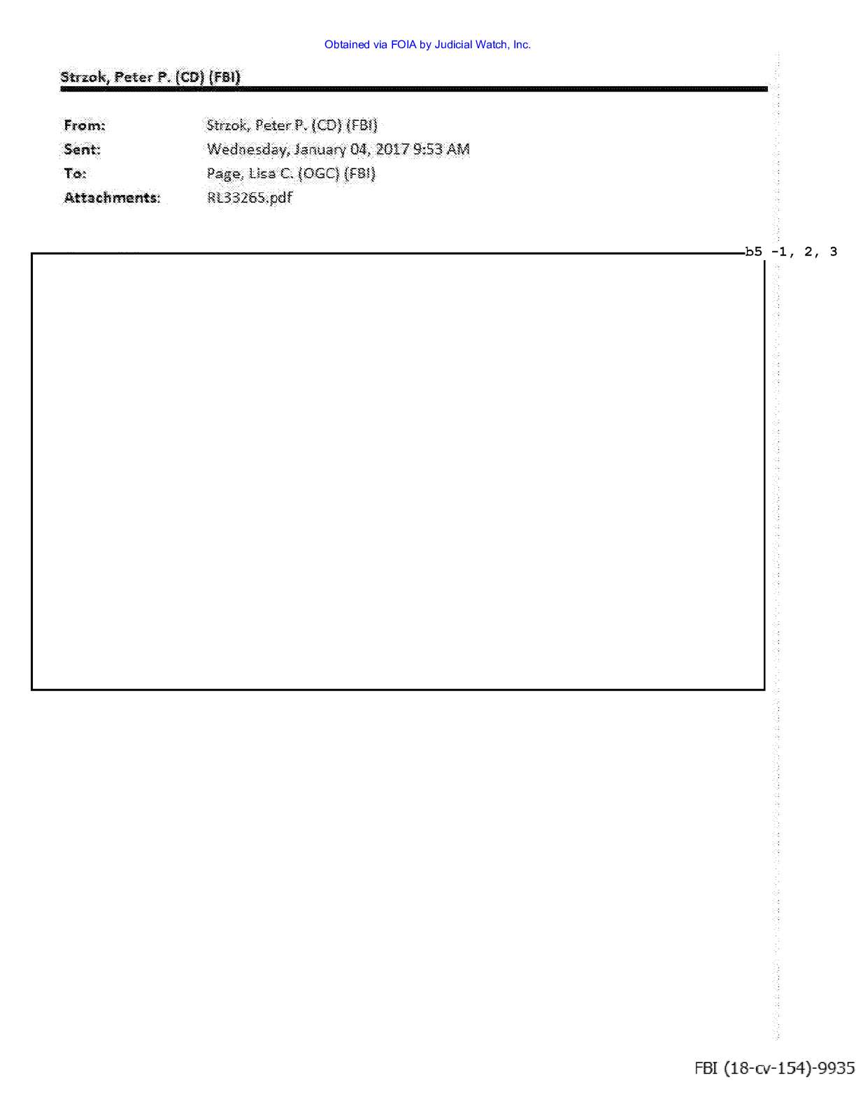 JW v DOJ Strzok-Page Emails Prod 21 00154 pgs 101-115