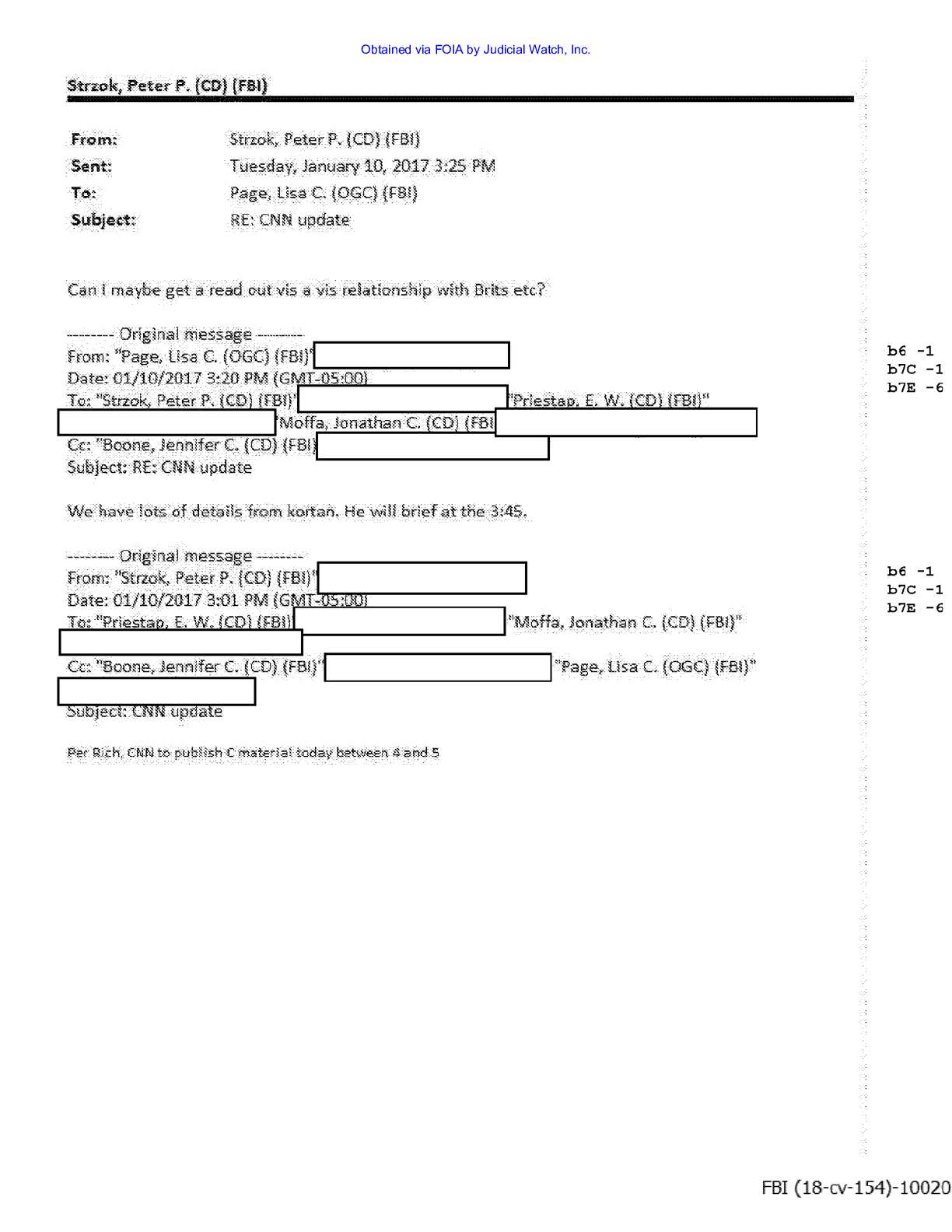JW v DOJ Strzok-Page Emails Prod 21 00154 pg 138