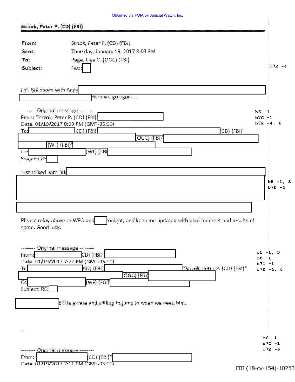 JW v DOJ Strzok-Page Prod 23 00154 pgs 61-64