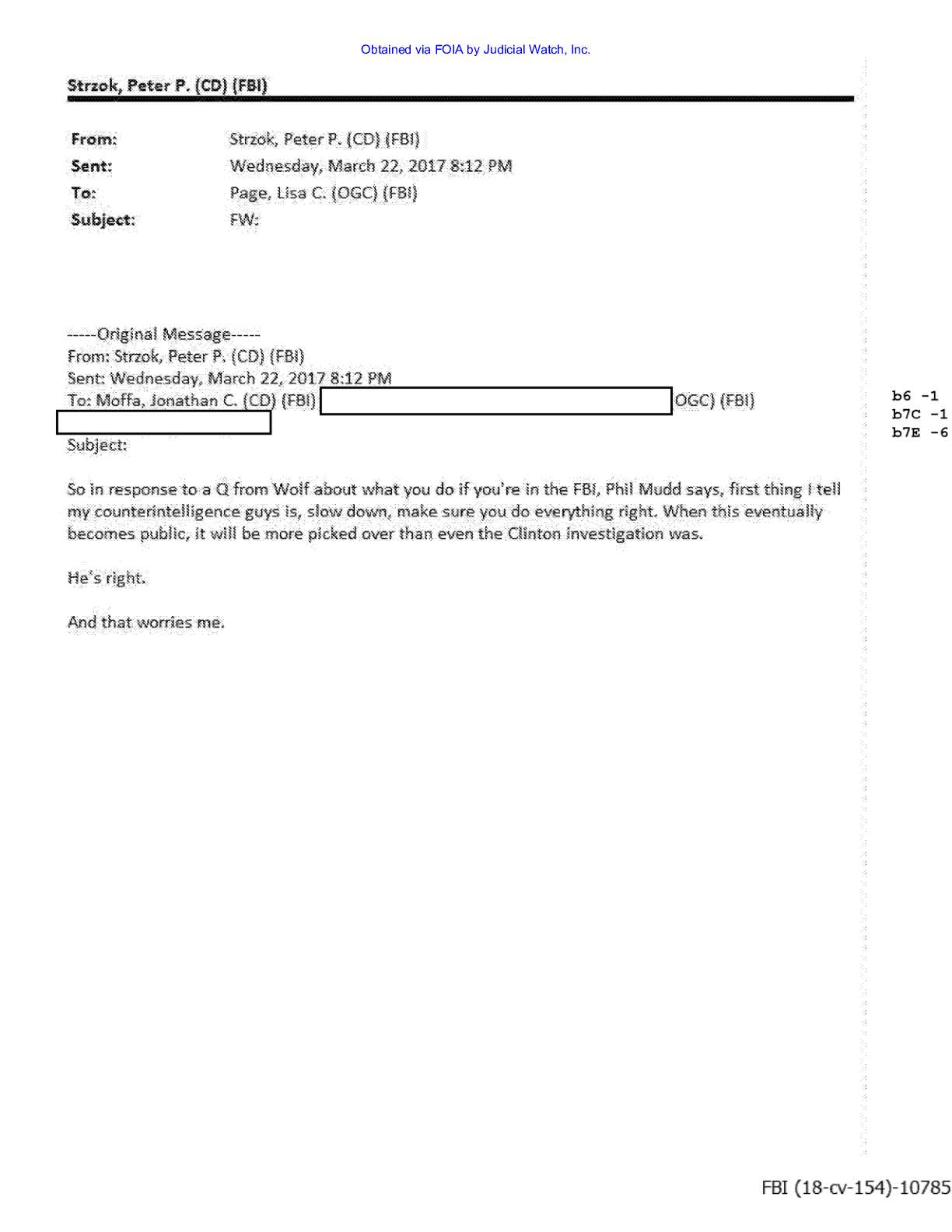 JW v DOJ Strzok Page Prod 24 00154 pg 161