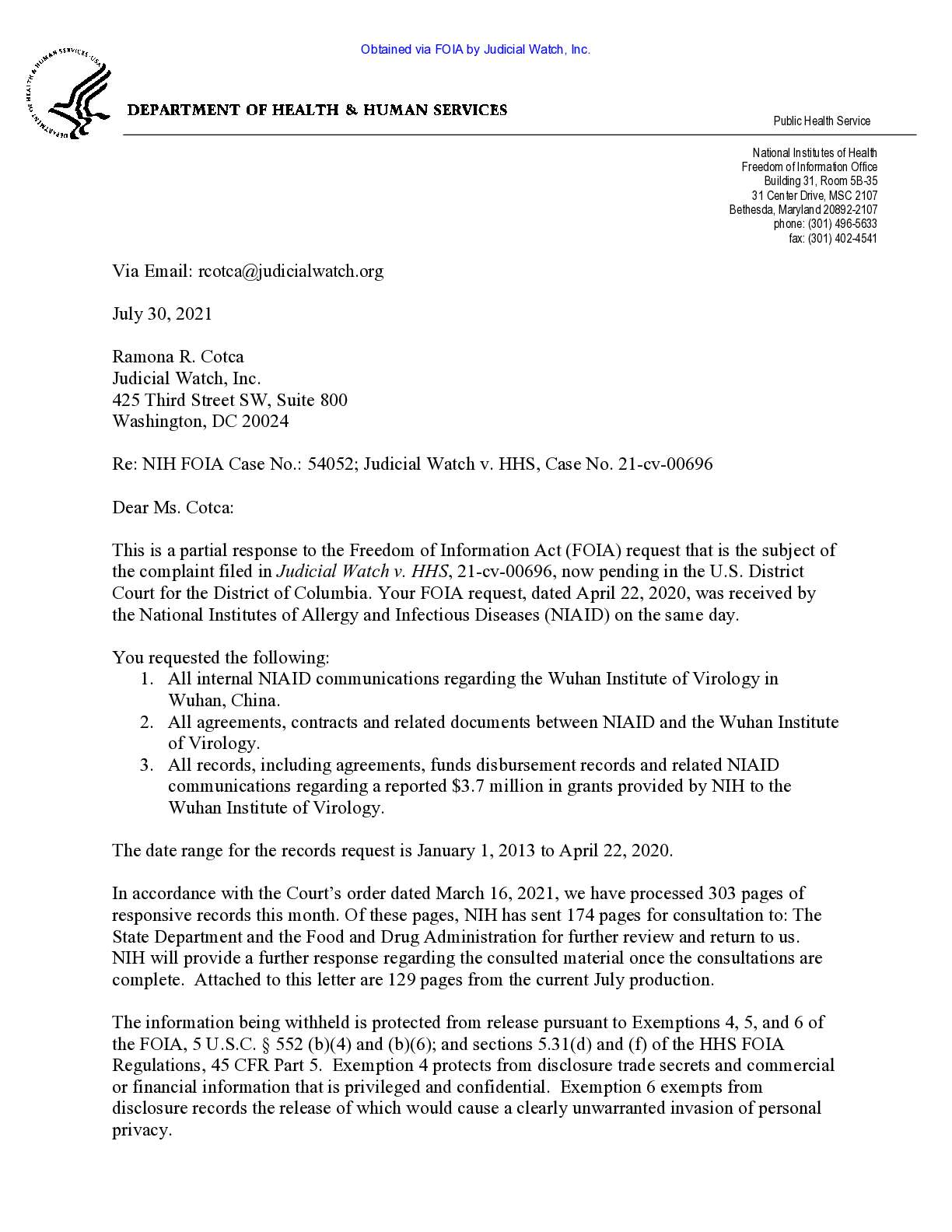 JW v HHS NIH Wuhan Inst August 2021 00696