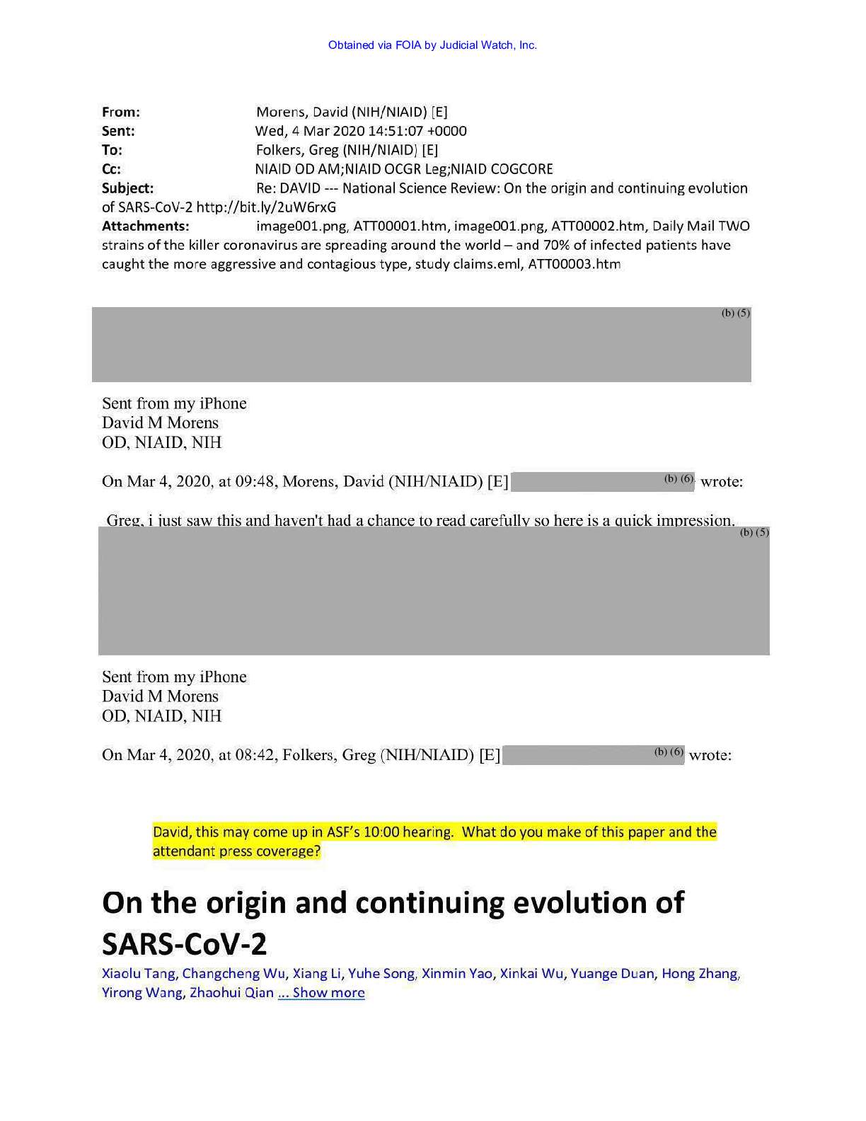 JW v HHS NIH Records on Wuhan Inst August 2021 006...