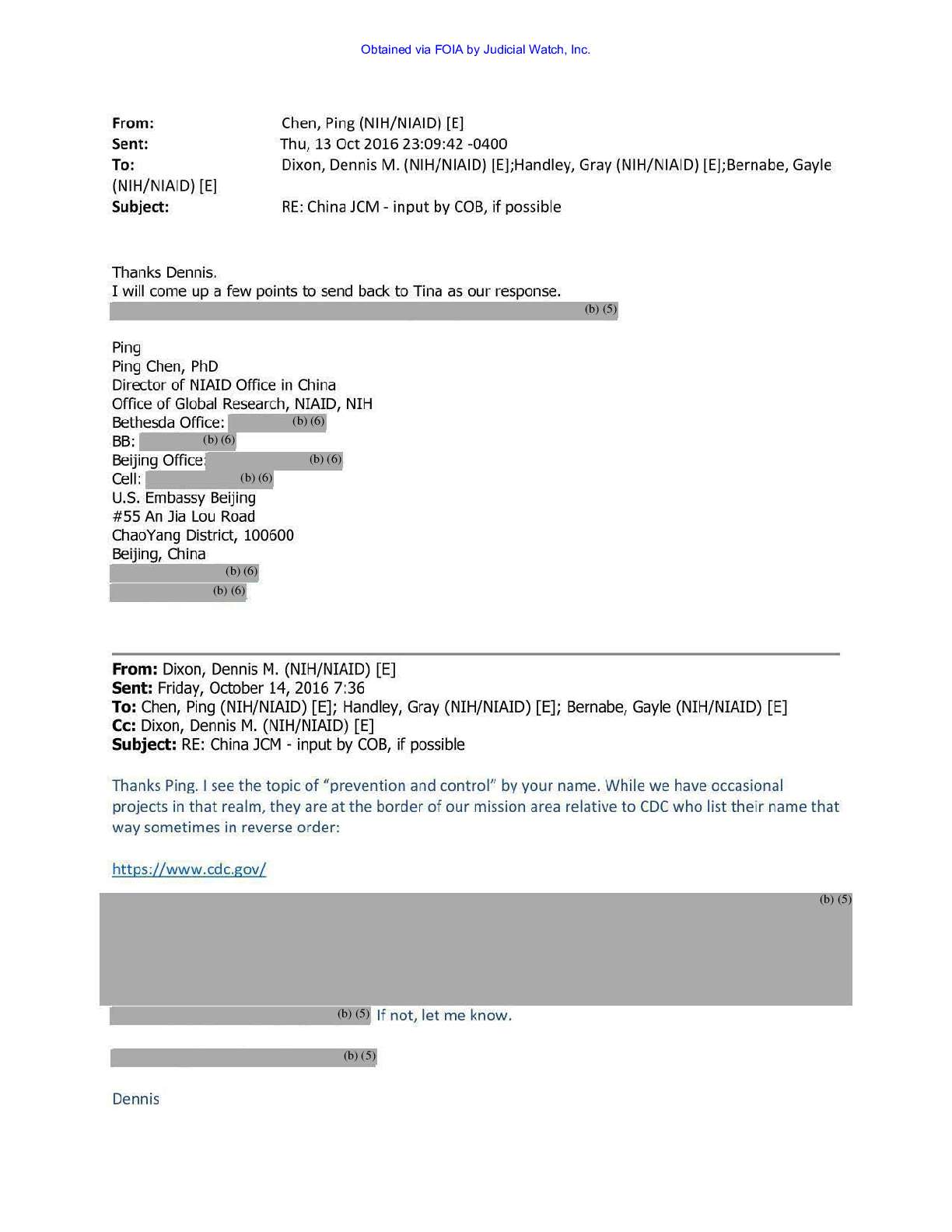 JW v HHS NIH Records on Wuhan Inst August 2021 006...