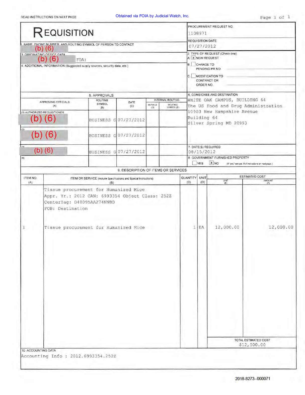 JW v HHS FDA Humanized Mice May 2021 00876 pgs 72-...