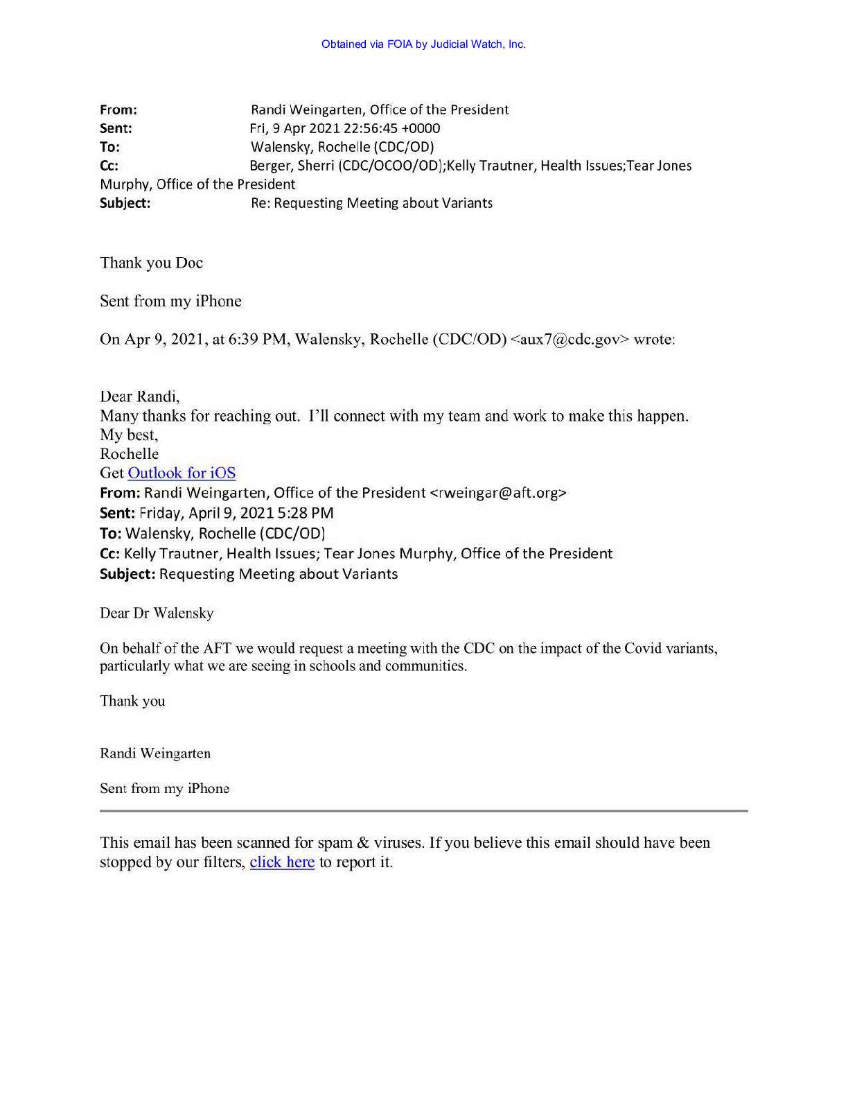 CDC comms AFT NEA FOIA August 2021 pg 16