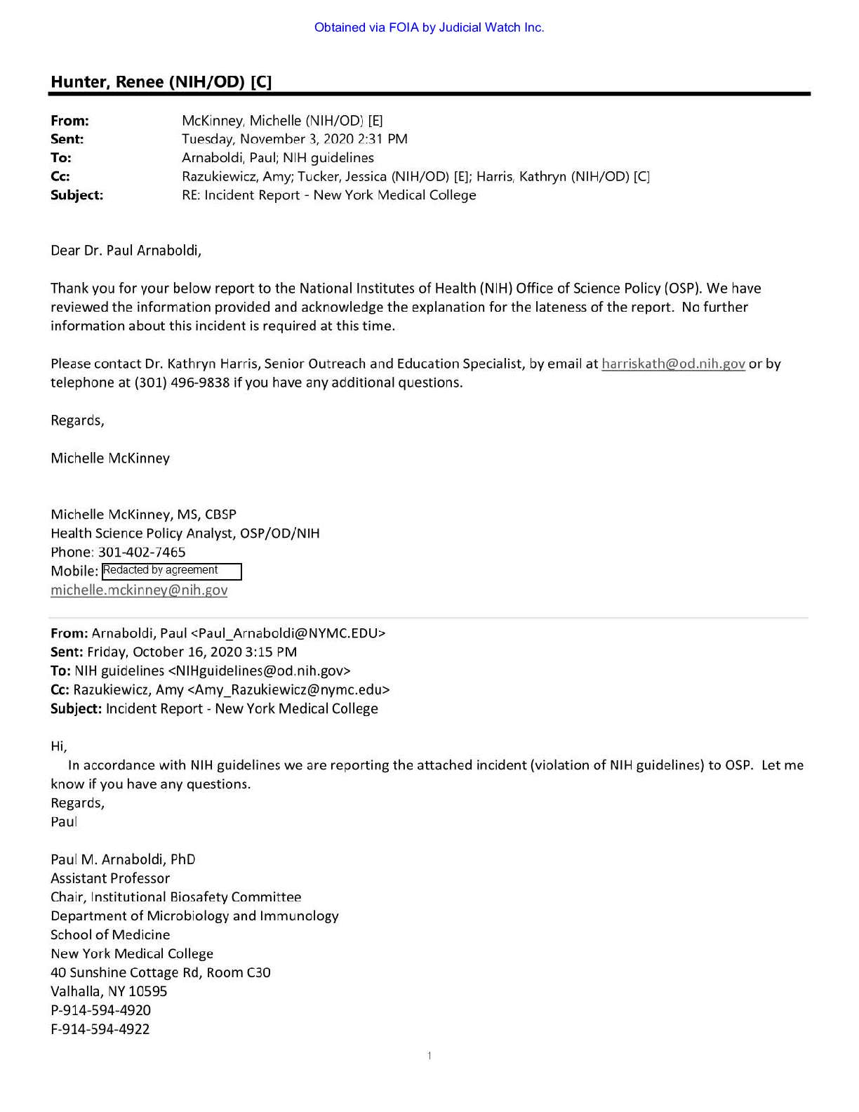 NIH Lab Incident Reports March 2022 prod 1 pgs 129...