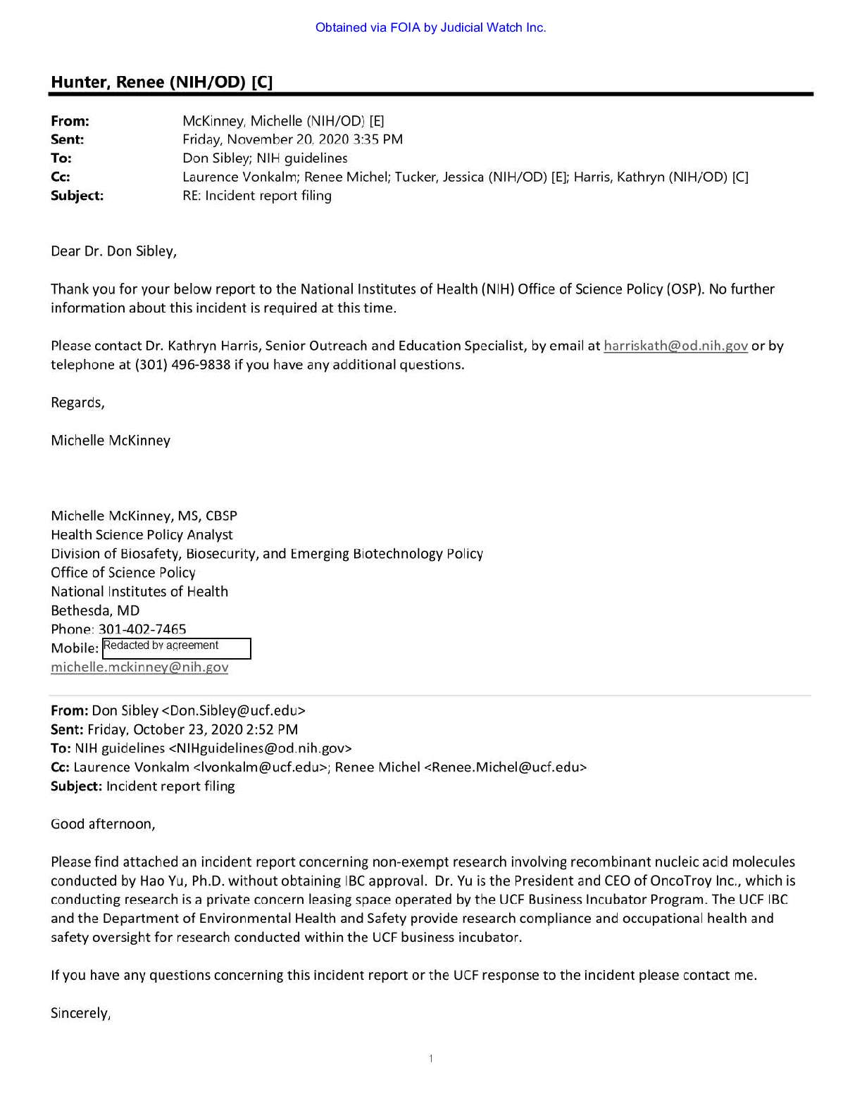 NIH Lab Incident Reports March 2022 prod 1 pgs 130...